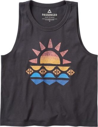 Passenger Sunray Recycled Cotton Vest Top f&uuml;r Damen | grau