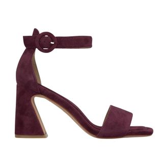 Alma En Pena Sandaal met Hak en Armband - Dames - Sandalen met hakken - Rood - 42 EU - Schoenen