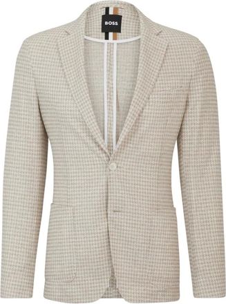 HUGO BOSS Heren, Jassen, Beige, Maat: 2XL Jersey