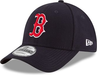 New Era MLB The League 9FORTY Team Color Primary Logo Adjustable Hat Cap One Size Fits All, Boston Red Sox, One size