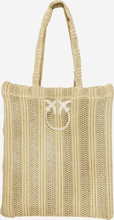 Pinko Pinko Bolso Shopping Easy Rafia