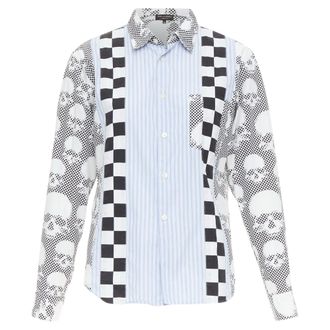Comme Des Gar&ccedil;ons Comme Des Garcons Homme Plus Skeleton Patchwork Shirt