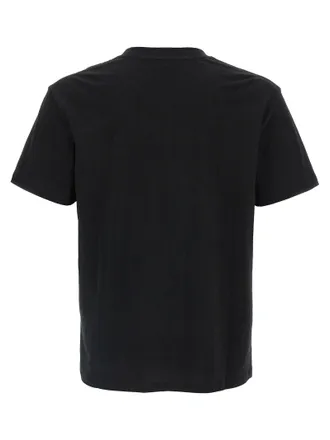 Valentino Garavani Logo-Patch Cotton T-shirt - Black