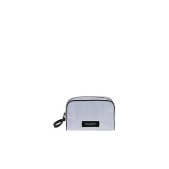 Dolce & Gabbana Neceser Rayado - Accessories - Hombre - Azul - ONE SIZE