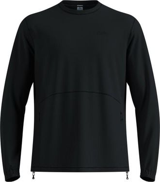 Odlo Mid Layer Classic Crew Funktionsshirt f&uuml;r Herren | schwarz