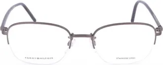 Tommy Hilfiger Demo Rectangular Mens Eyeglasses TH 2012/F 0R81 54