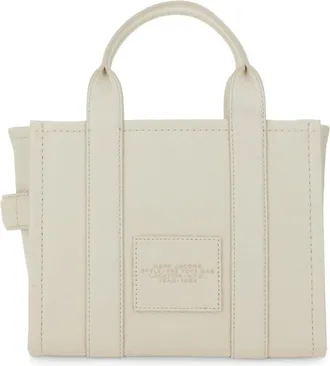 Marc Jacobs Womens Tote Bag The White Cow Leather Handbags Hand