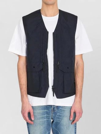 Stone Island lamina poly ripstop utility vest