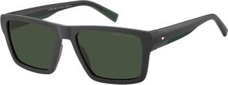 Tommy Hilfiger TH 2324/S Kb 7(Qt) Zonnebril - Heren - Zonnebrillen - Grijs - 56 MM - Accessoires