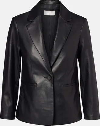 Vince Leather blazer