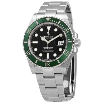 Rolex Pre-owned Rolex Submariner Automatic Chronometer Black Dial Mens Watch 126610LV