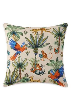 Sunday Citizen Decorative Palms Accent Pillow in Cardamon Seeds at Nordstrom