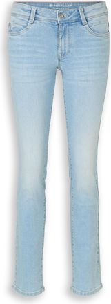 Tom Tailor Straight-Jeans TOM TAILOR LIVA, Damen, Gr. 26, L&auml;nge 30, light stone blau denim, Denim/Jeans, Obermaterial: 99% Baumwolle, 1% Elasthan. Futter: 100% B