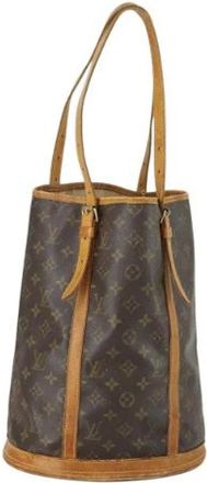 Louis Vuitton Pre-owned Bucket Bags, female, Brown, Size: ONE SIZE Pre-owned Vintage Bucket Bag