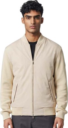 HUGO BOSS Beige Mock Collar Jacket