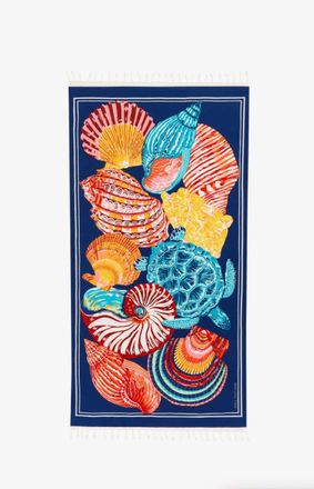 Inou&iuml; Editions Galapagos Towel In Navy