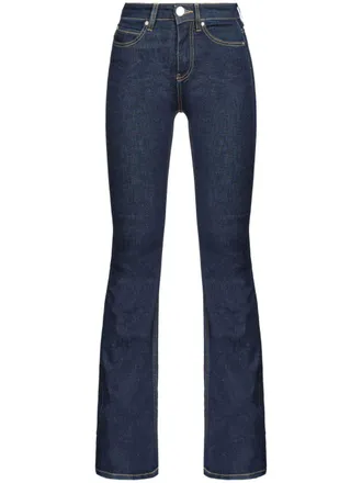Pinko Flora cotton-blend jeans - women - Cotton/Polyester/Elastane - 28 - Blue