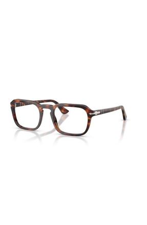 Persol 52mm Square optical glasses in Tortoise at Nordstrom