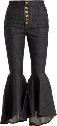 Ellery Hysteria Flared Cropped Jeans Size 26/66