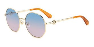Kate Spade New York Venus/F/S Asian Fit J5G/I4 Womens Sunglasses Gold Size 56
