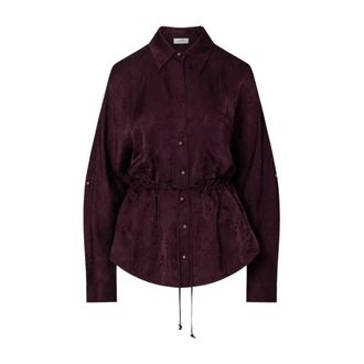 Liu Jo Camicia TS M/L - female - Liu Jo - Shirts - Purple - XL - Blouses & Shirts