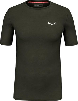Salewa Cristallo Warm AMR Tee Merinounterw&auml;sche f&uuml;r Herren | oliv