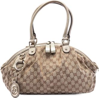 Gucci Pre-owned Gucci GG Canvas Sukey Satchel JU2ZSIJIYMWXKCU7