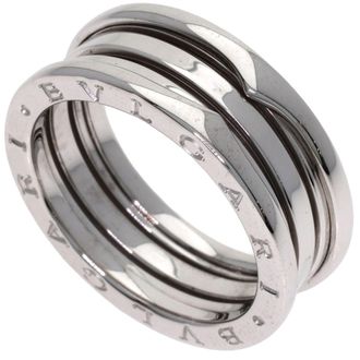 Bulgari White Gold (18K) Band Ring (Pre-Owned)