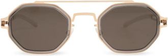Mykita Zonnebril Arturo - unisex - Zonnebrillen - Geel - 50 MM - Accessoires