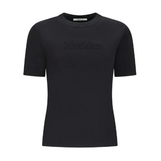 Max Mara T-Shirts, female, Black, S, Adelio Knitwear Stylish Wardrobe Addition