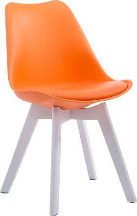 Clp Clp - Silla De Comedor Borneo V2 Naranja Blanco