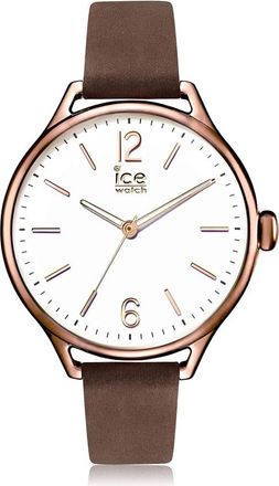 Ice Watch Ice time 013055 - Dames - Horloges - Geel - ONE Size - Leer - Accessoires