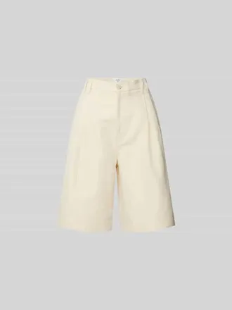 Filippa K Relaxed Fit Shorts aus reiner Baumwolle in Ecru, Gr&ouml;&szlig;e 38