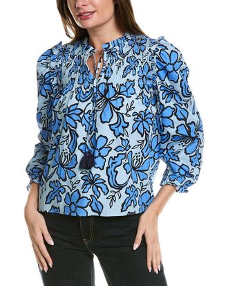 Sail to Sable Sail To Sable Tassel Blouse