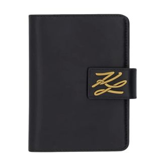 Karl Lagerfeld Dames, Accessoires, Zwart, Maat: ONE Size Leer