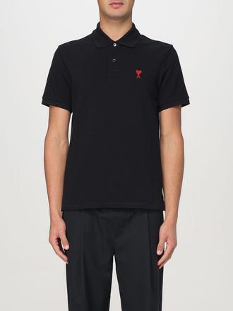 Ami Polo Shirt AMI PARIS Men color Black