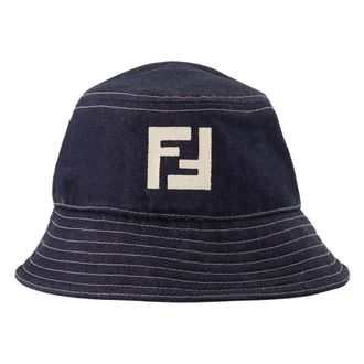 Fendi Bob FF Denim Hat
