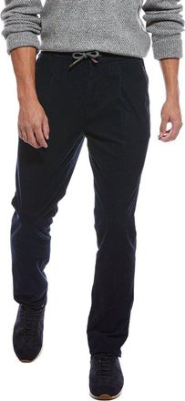 Brunello Cucinelli Pleated Leisure Fit Corduroy Pant