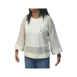 Liu Jo Dames, Sweatshirts & Hoodies, Wit, Maat: S