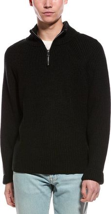 Slate & Stone Ribbed 1/4-Zip Mock Neck Sweater