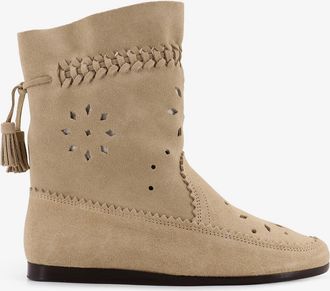 Isabel Marant Stivali Woosta in suede - ISABEL MARANT - gender_Woman