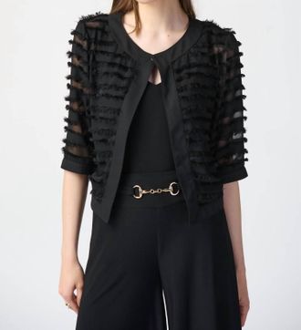Joseph Ribkoff Evening Jacket In Black