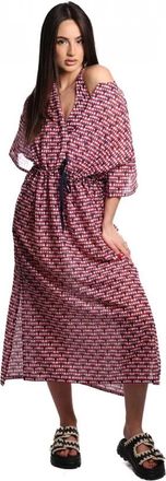 Moschino Cover-Up V2A2606 - 9511 - Dames - Casual kleedjes - Veelkleurig - S - Katoen - Kleedjes