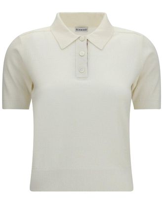 Burberry Wool Polo T-Shirt