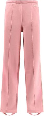 Miu Miu Technische Stoffbroek - Dames - Sweatpants - Roze - S - Katoen - Broeken