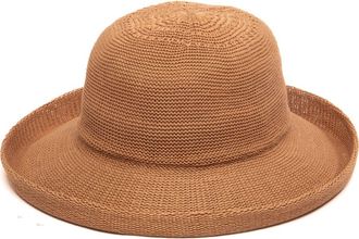 San Diego Hat Company Knit Kettle Brim Hat in Camel at Nordstrom Rack