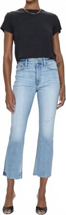Pistola Denim Lennon High Rise Crop Boot Jean In Discover Vintage