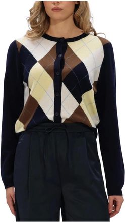 Gestuz Truien & Vesten, Dames, Veelkleurig, XL, Gzmanzi Multi Cardigan