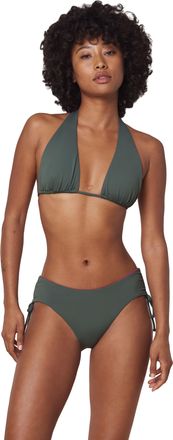 Triumph Bikini-Hose TRIUMPH Free Smart Midi sd, Damen, Gr. XS, N-Gr, gr&uuml;n (smoky gr&uuml;n), Microfaser, Elasthan, Recycling-Polyamid, unifarben, Badehosen Bikini-