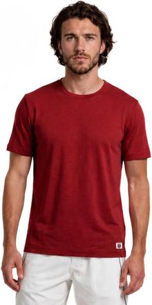 K-Swiss Performance Heathered Peached Jersey Short Sleeve T-Shirt in Tibetan Red at Nordstrom, Size X-Large